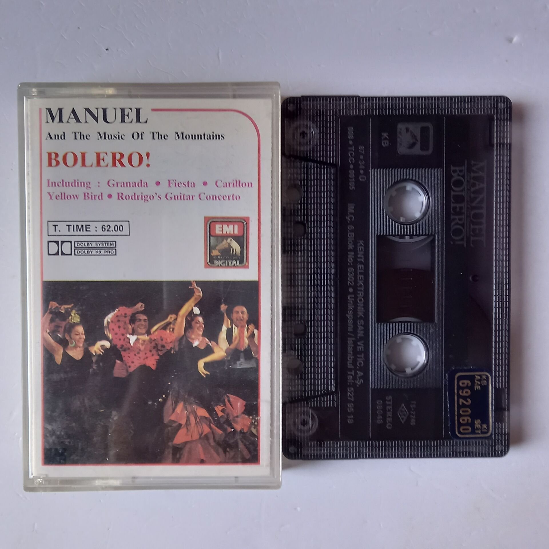 MANUEL AND THE MUSIC OF THE MOUNTAINS - BOLERO! (1993) - KASET 2.EL