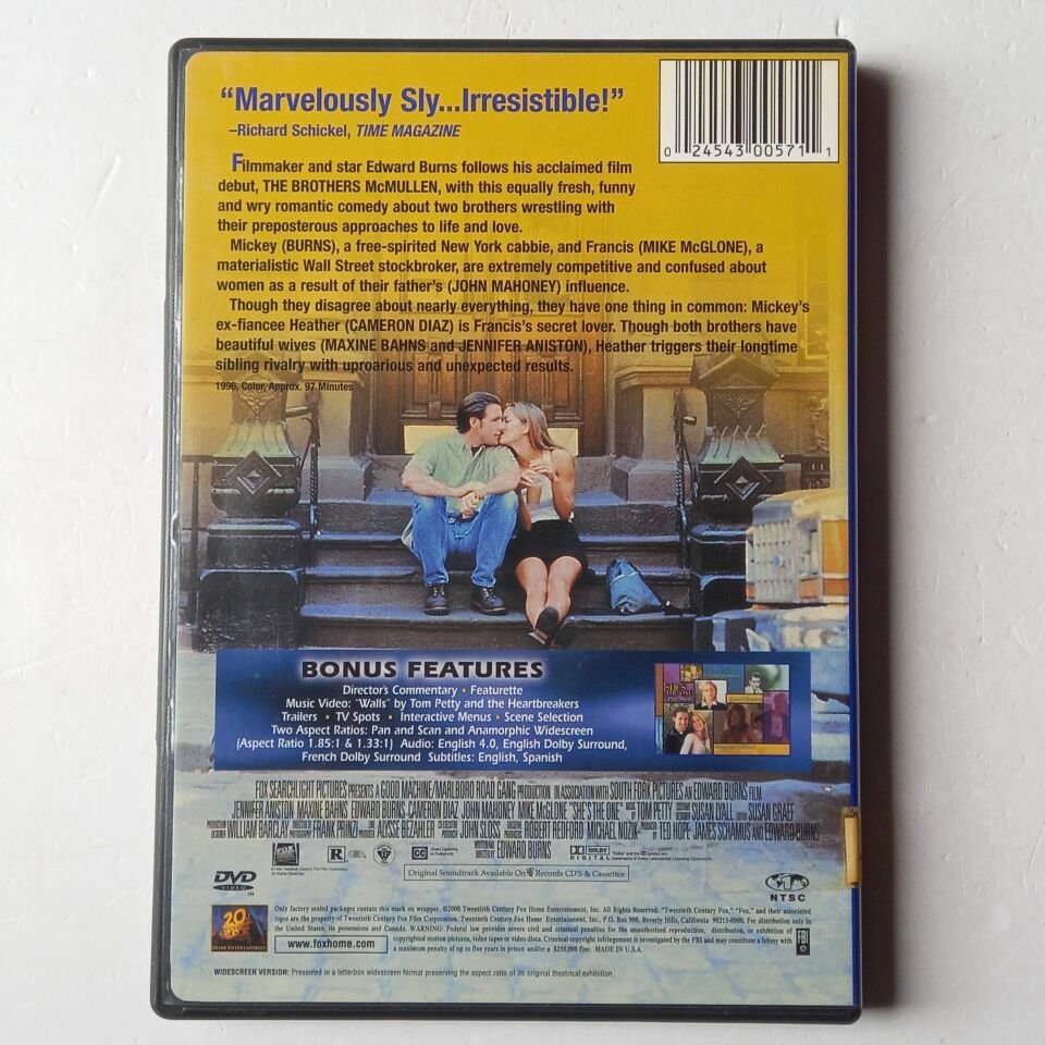 SHE\'S THE ONE - JENNIFER ANISTON, CAMERON DIAZ - DVD 2.EL 1.BÖLGE