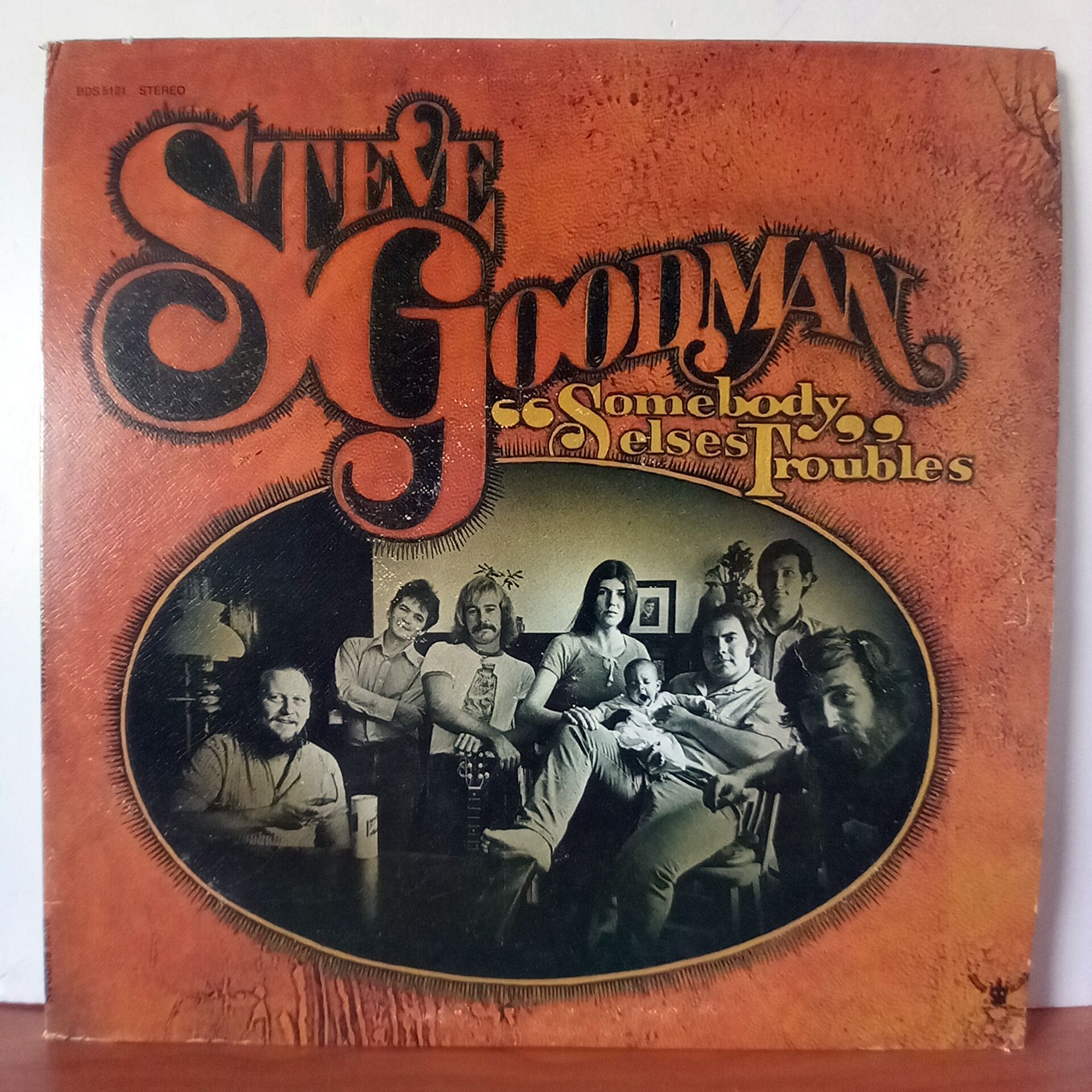 STEVE GOODMAN – SOMEBODY ELSE'S TROUBLES (1972) - LP 2.EL PLAK