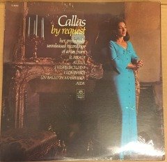 MARIA CALLAS BY REQUEST DÖNEM BASKISI SIFIR PLAK