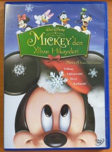 MICKEY'DEN YILBAŞI HİKAYELERİ - MICKEY'S TWICE UPON A CHRISTMAS - WALT DISNEY - DVD 2.EL