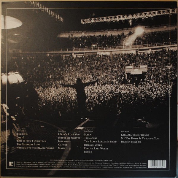 MY CHEMICAL ROMANCE – THE BLACK PARADE IS DEAD! (2008) - 2xLP 2019 REISSUE SIFIR PLAK