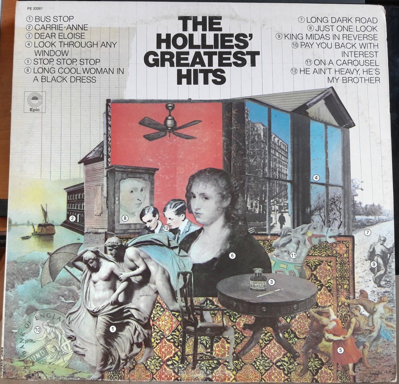 HOLLIES - GREATEST HITS (1973) - 2.EL PLAK