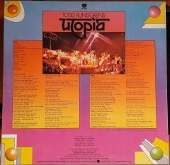 TODD RUNDGREN - UTOPIA (1974) - PLAK 2.EL