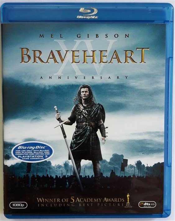 CESUR YÜREK - BRAVEHEART - MEL GIBSON - SOPHIE MARCEAU - 2BLU-RAY 2.EL