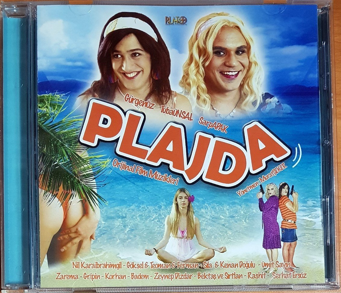 PLAJDA ORJİNAL FİLM MÜZİKLERİ / GÖKSEL, TEOMAN, SILA, KENAN DOĞULU, GRİPİN, RASHIT, BADEM (2008) CD 2.EL