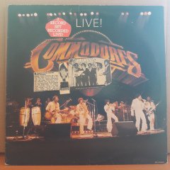 COMMODORES - LIVE! (1977) - 2LP 2.EL PLAK