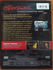 THE CHANGELING - GEORGE C. SCOTT - SNAPCASE DVD 2.EL 1. BÖLGE TR ALTYAZI YOKTUR