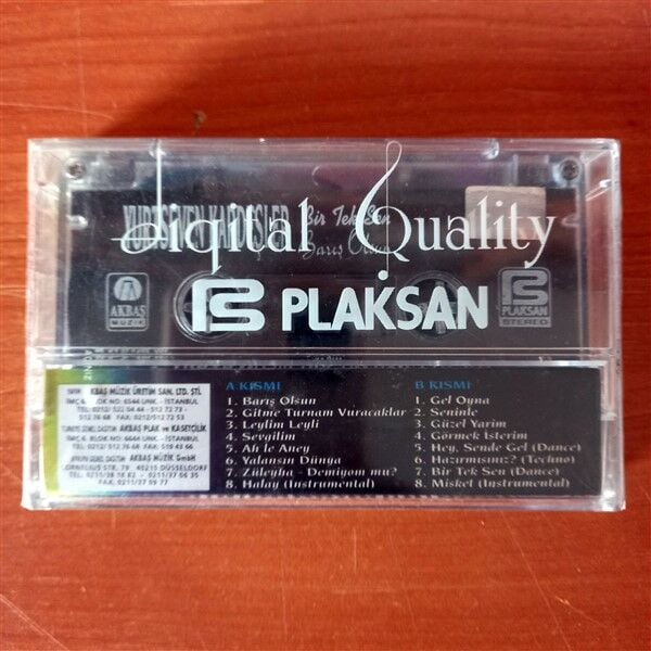 YURTSEVEN KARDEŞLER - BİR TEK SEN / BARIŞ OLSUN (1996) - KASET SIFIR