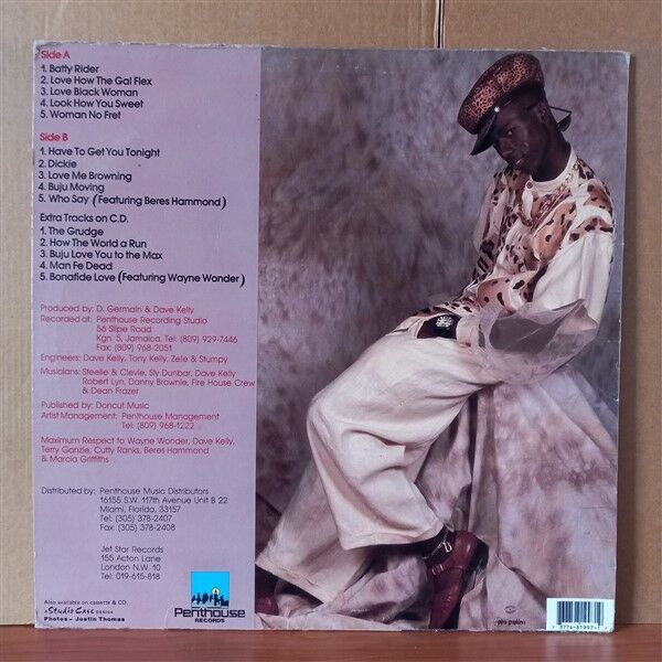 BUJU BANTON – MR. MENTION (1992) - LP 2.EL PLAK