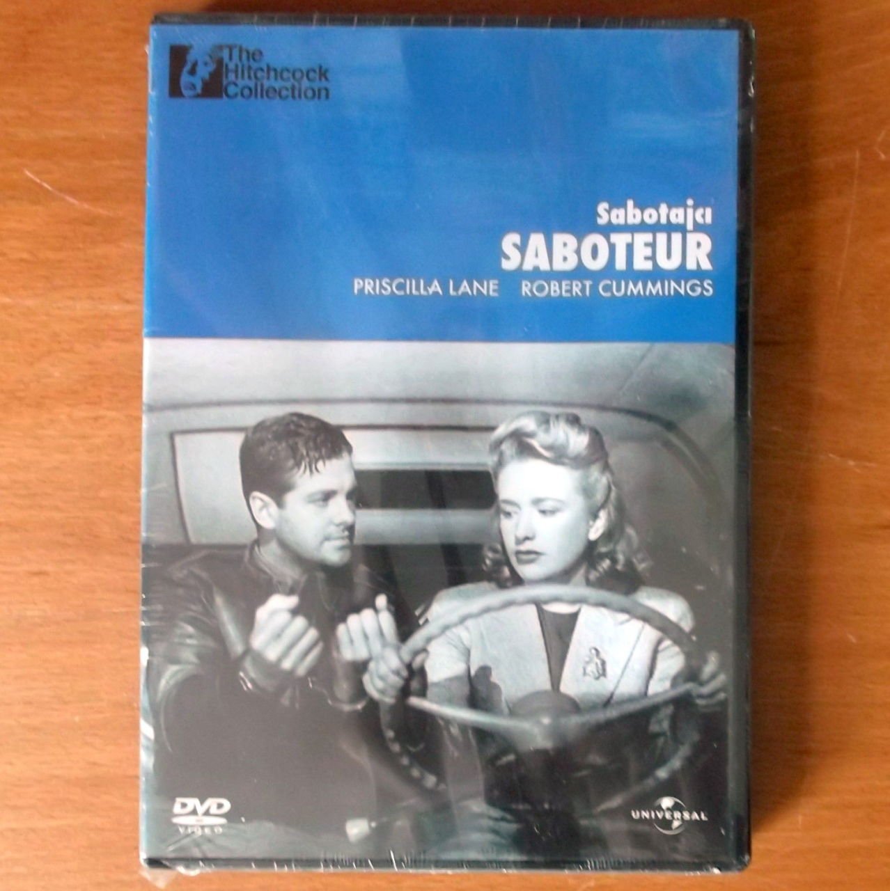 SABOTAJCI - SABOTEUR - ALFRED HITCHCOCK - DVD SIFIR
