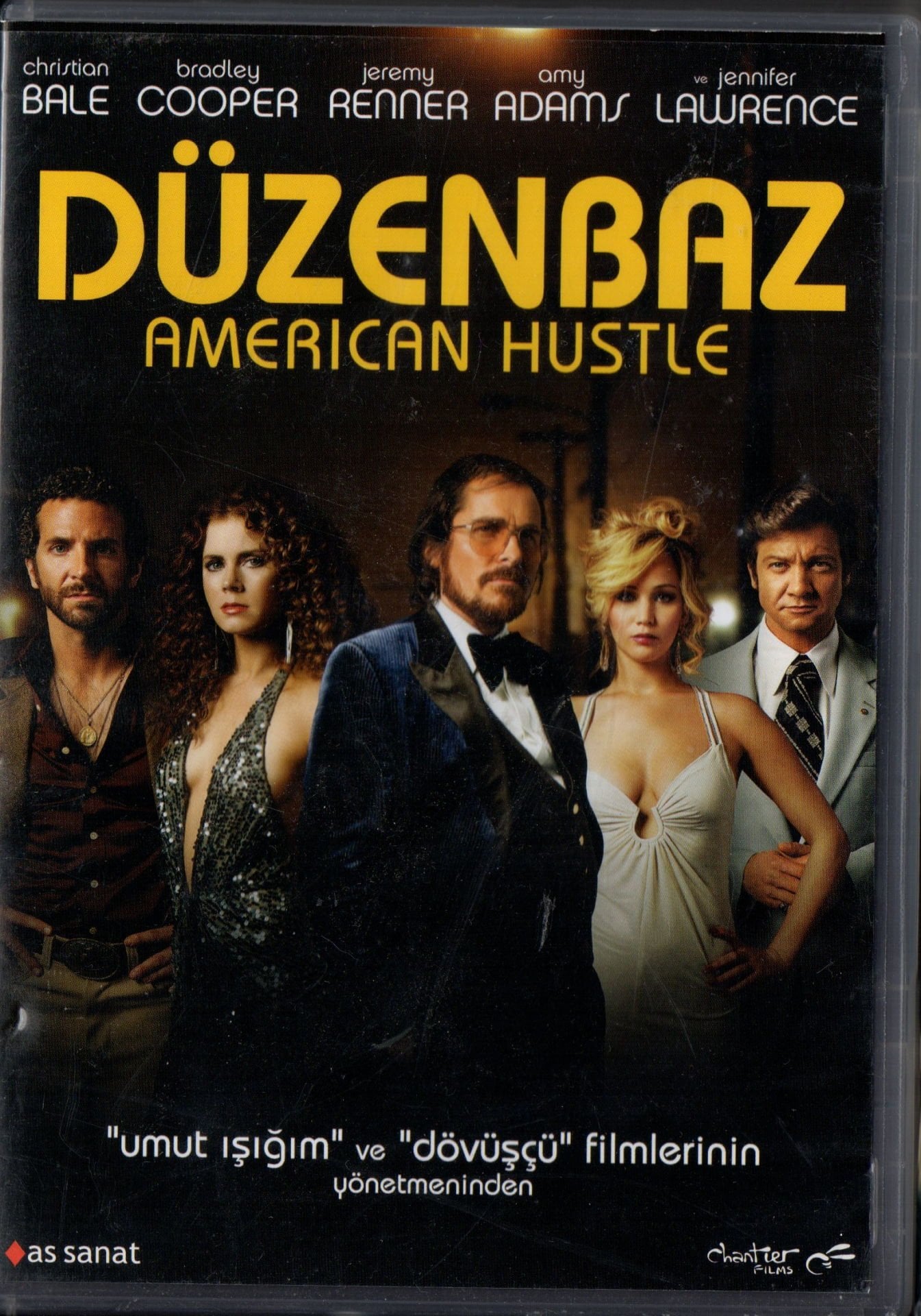 AMERICAN HUSTLE - DÜZENBAZ - CHRISTIAN BALE - DAVID RUSSELL - DVD 2.EL