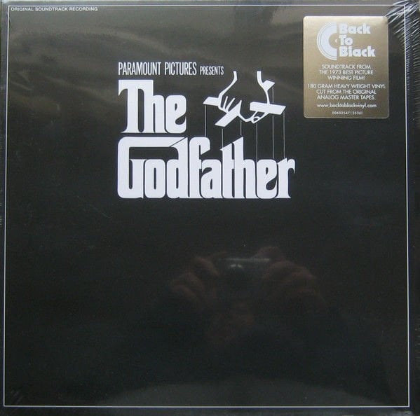 NINO ROTA - THE GODFATHER SOUNDTRACK (1973) - 180GR LP 2015 REISSUE SIFIR PLAK