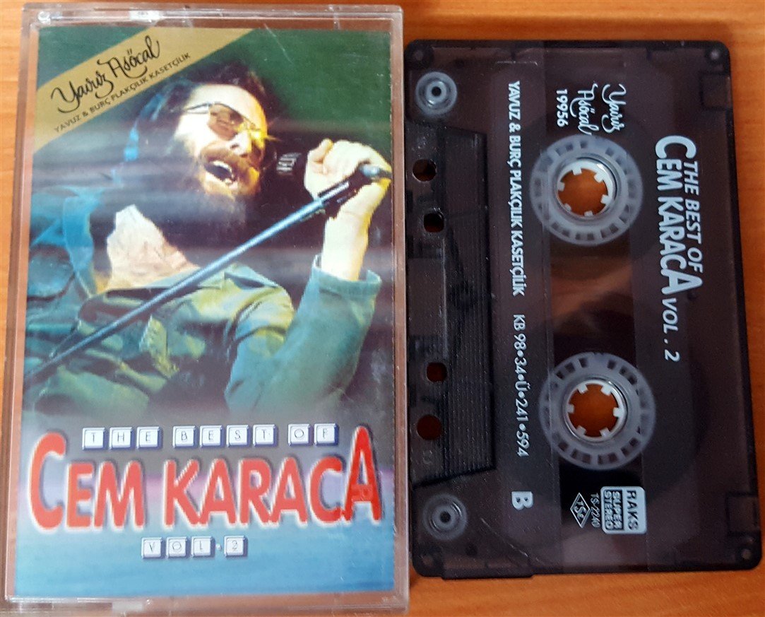 CEM KARACA - THE BEST OF CEM KARACA VOL-2 KASET 2.EL