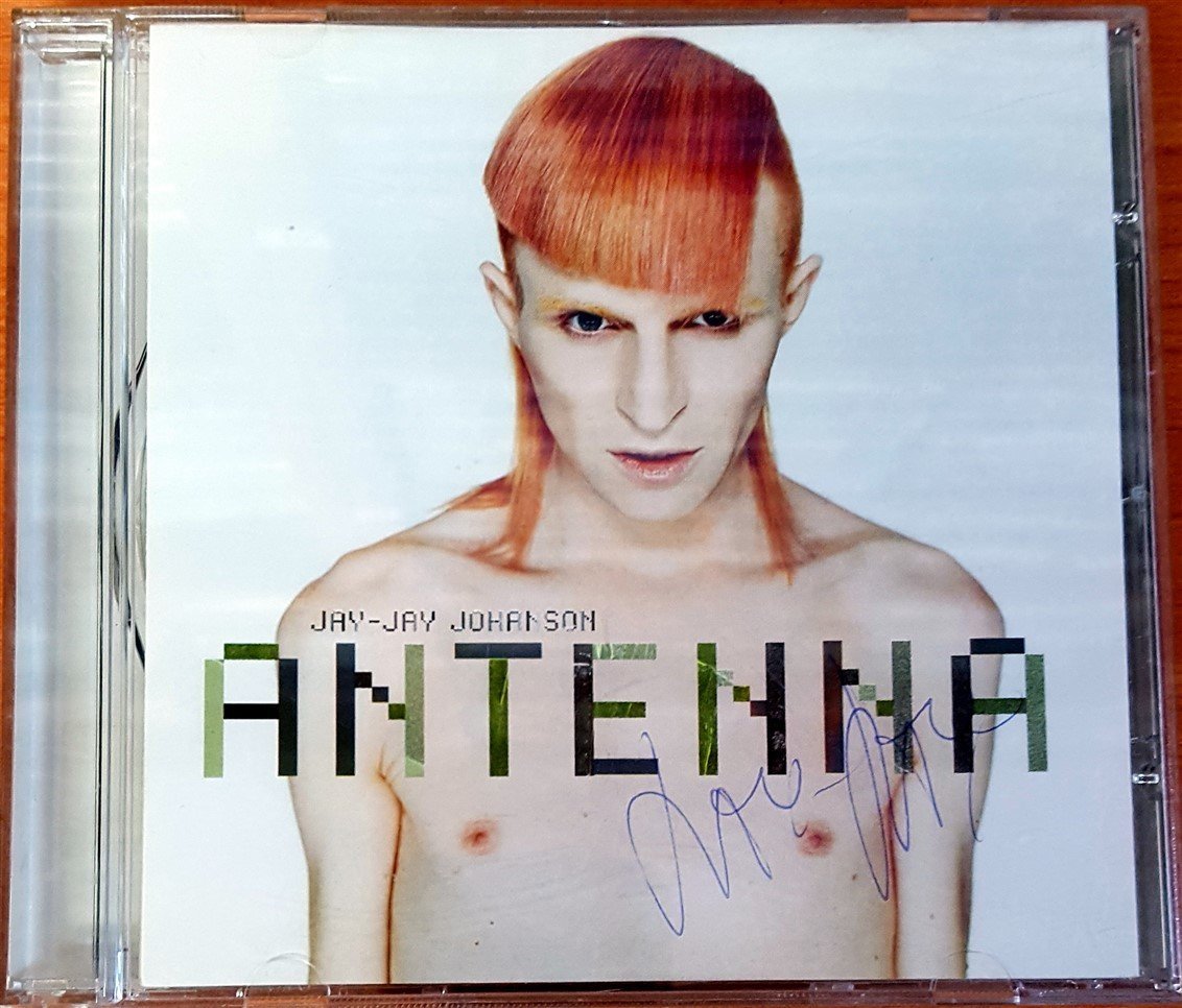 JAY JAY JOHANSON - ANTENNA (2002) SIGNED CD 2.EL