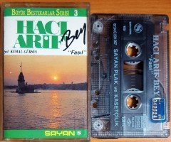 HACI ARİF BEY / BÜYÜK BESTEKARLAR SERİSİ 3 / SAYAN KASET 2.EL