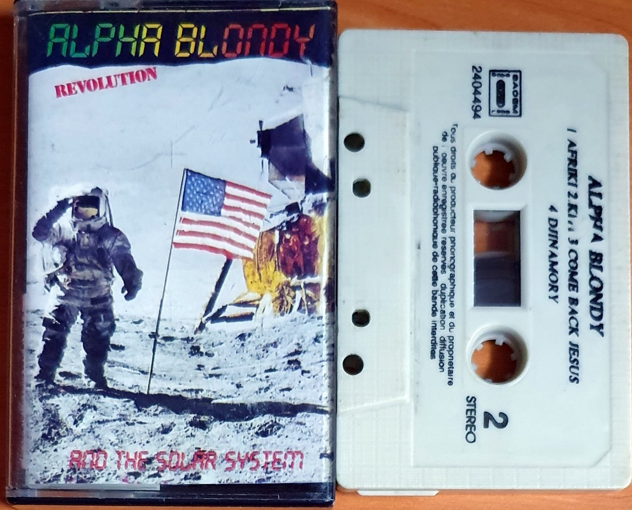 ALPHA BLONDY - REVOLUTION - KASET 2.EL