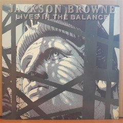 JACKSON BROWNE - LIVES IN THE BALANCE (1986) - PLAK 2.EL
