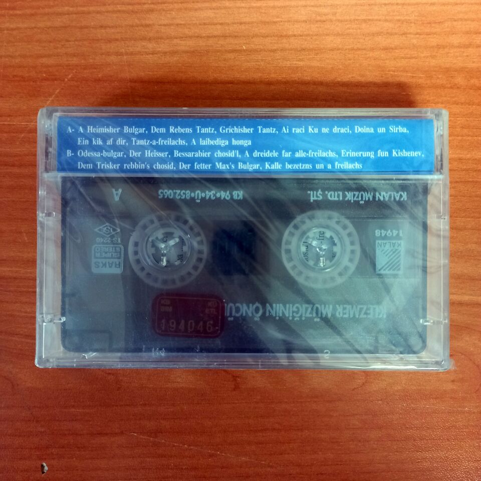 KLEZMER MÜZİĞİNİN ÖNCÜLERİ 1905-1952 (1994) - KASET SIFIR