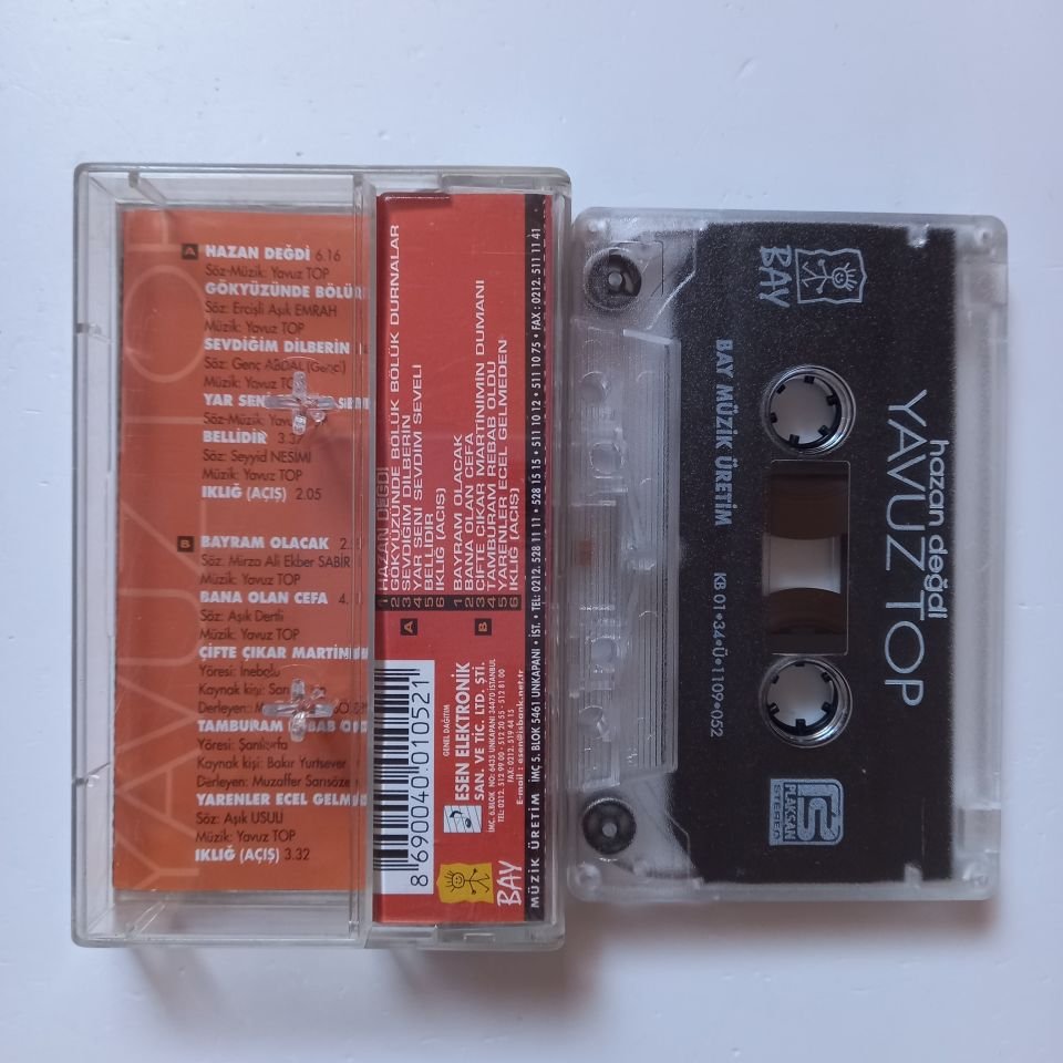 YAVUZ TOP - HAZAN DEĞDİ (2001) - KASET 2.EL