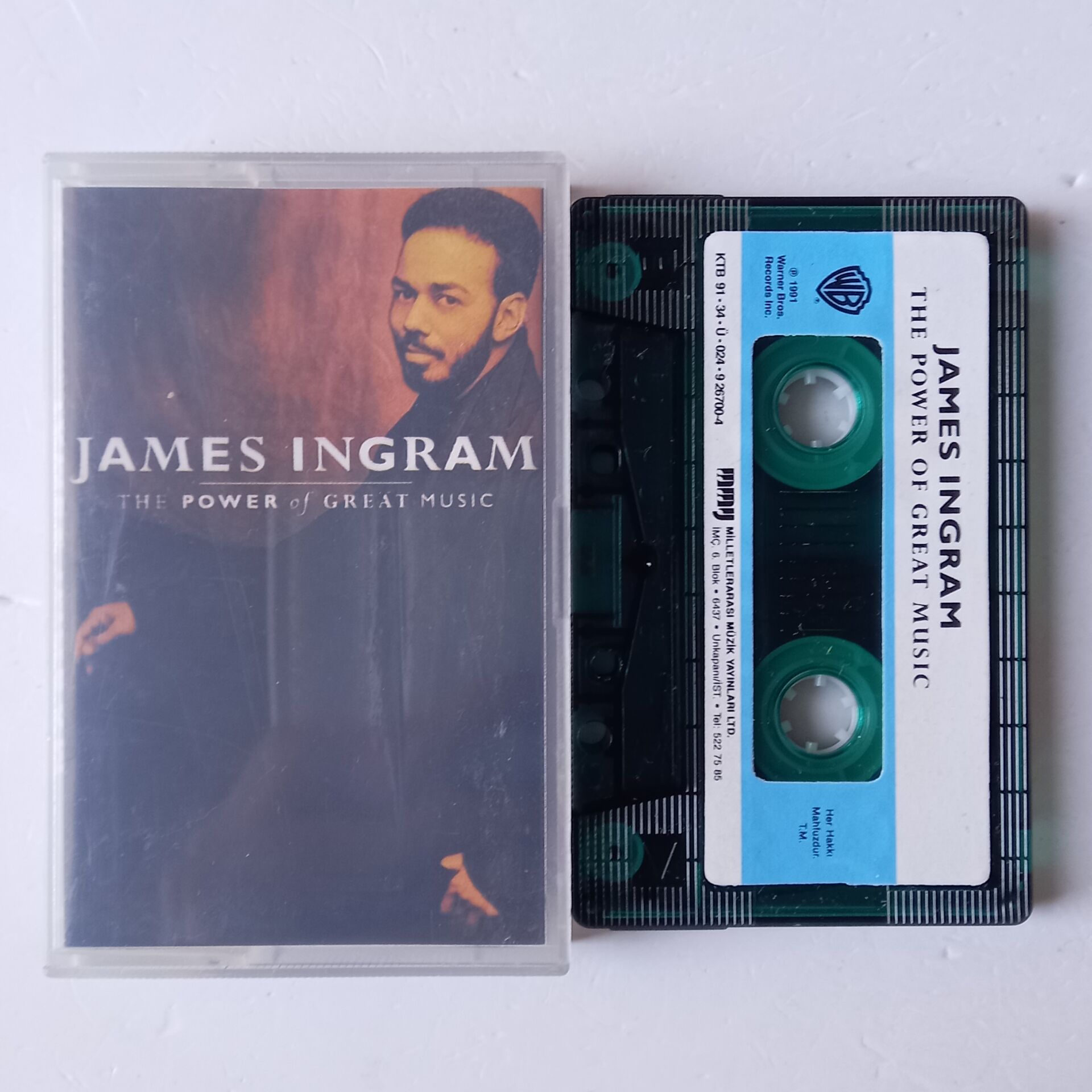 JAMES INGRAM - THE POWER OF GREAT MUSIC (1991) - KASET 2.EL