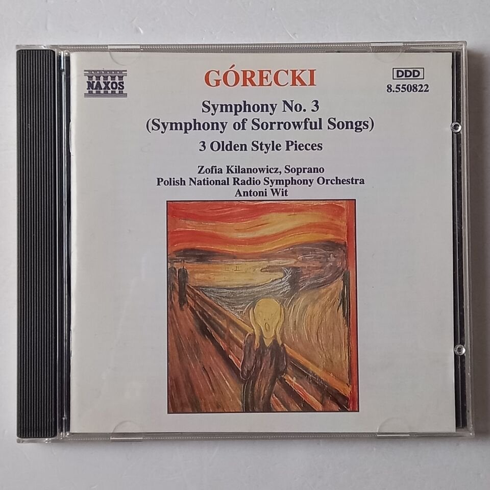 GORECKI - SYMPHONY NO. 3 - ZOFIA KILANOWICZ, POLISH NATIONAL RADIO SYMPHONY ORCHESTRA, ANTONI WIT (1994) - CD 2.EL