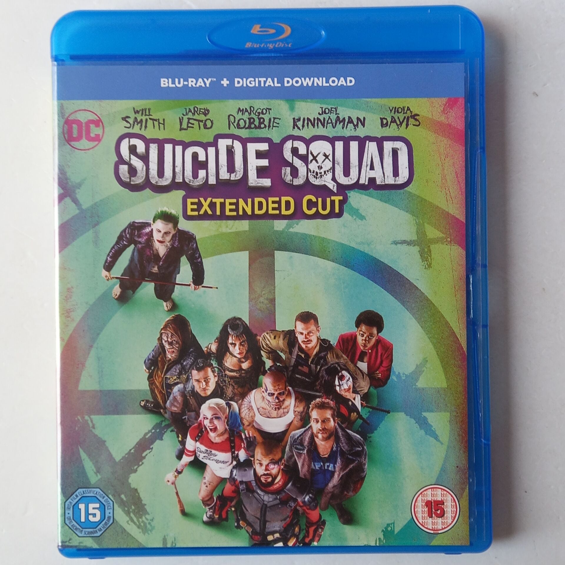 SUICIDE SQUAD - WILL SMITH, JARED LETO, MARGOT ROBBIE - BLU-RAY BÖLGE B 2.EL