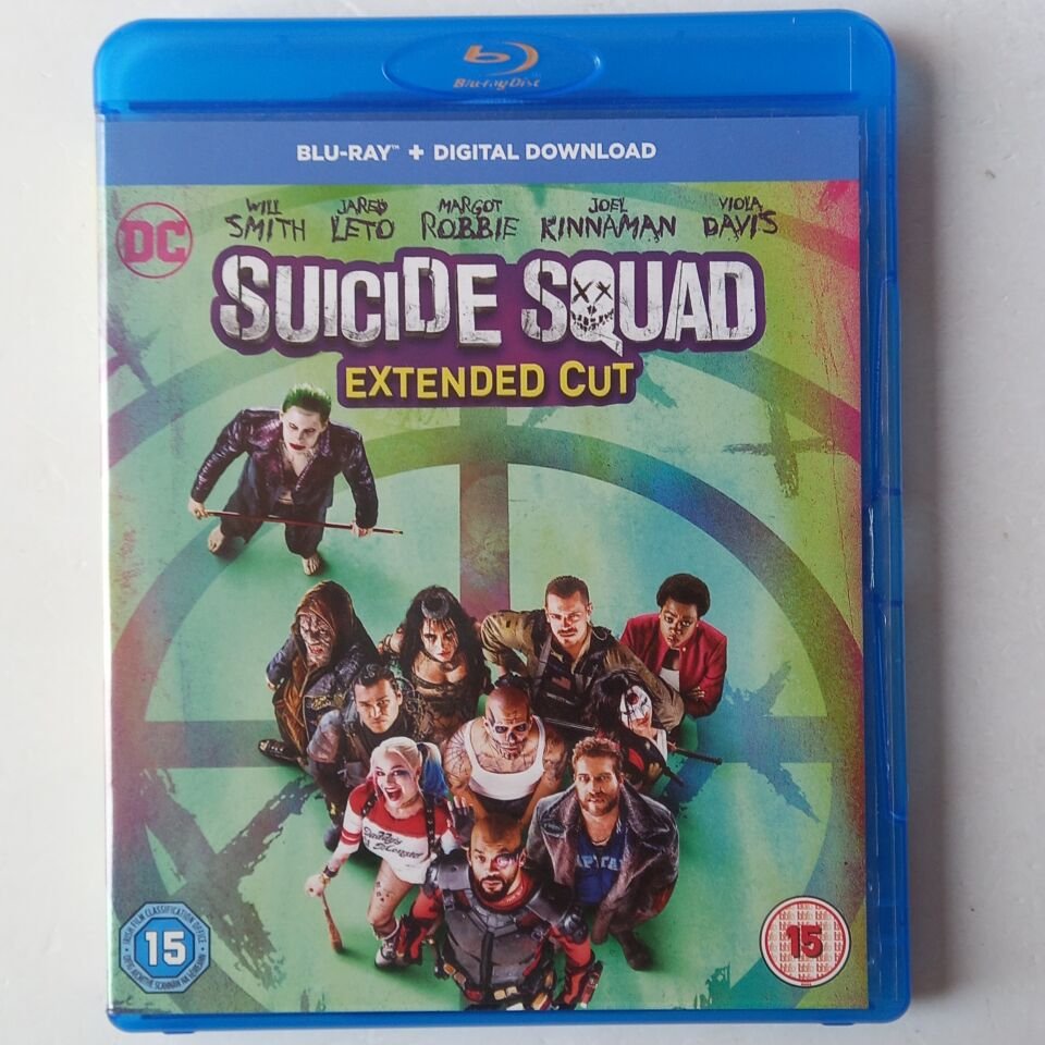 SUICIDE SQUAD - WILL SMITH, JARED LETO, MARGOT ROBBIE - BLU-RAY BÖLGE B 2.EL