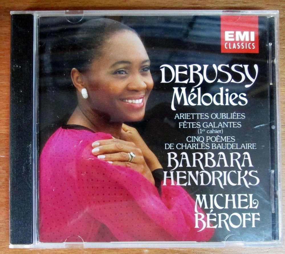 DEBUSSY Melodies B. HENDRICKS M. BEROFF CD 2.EL