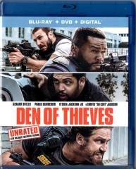 DEN OF THIEVES - GERARD BUTLER - PABLO SCHREIBER - BLU-RAY+DVD 2.EL 1. BÖLGE TR ALTYAZI YOKTUR