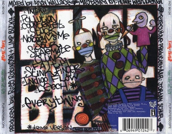 LIMP BIZKIT – THREE DOLLAR BILL, YALL$ (1997) - CD REISSUE JEWEL CASE AMBALAJINDA SIFIR