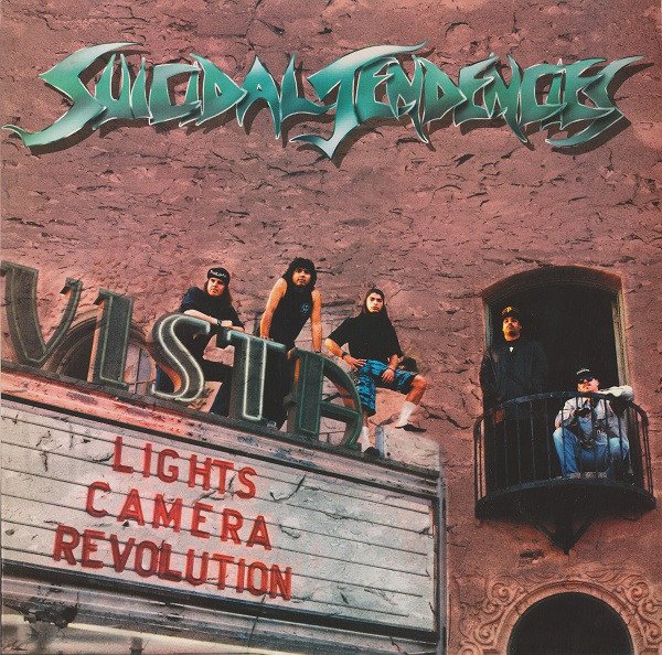 SUICIDAL TENDENCIES - LIGHTS CAMERA REVOLUTION (1990) - LP PLAK SIFIR MUSIC ON VINYL