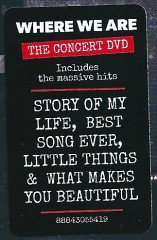 ONE DIRECTION - WHERE WE ARE LIVE FROM SAN SIRO STADIUM (2014) - DVD SIFIR