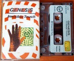 GENESIS - INVISIBLE TOUCH (1987) TOPKAPI CASSETTE MADE IN TURKEY ''USED''