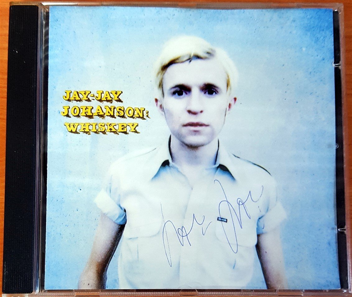 JAY JAY JOHANSON - WHISKEY (1996) SIGNED CD 2.EL
