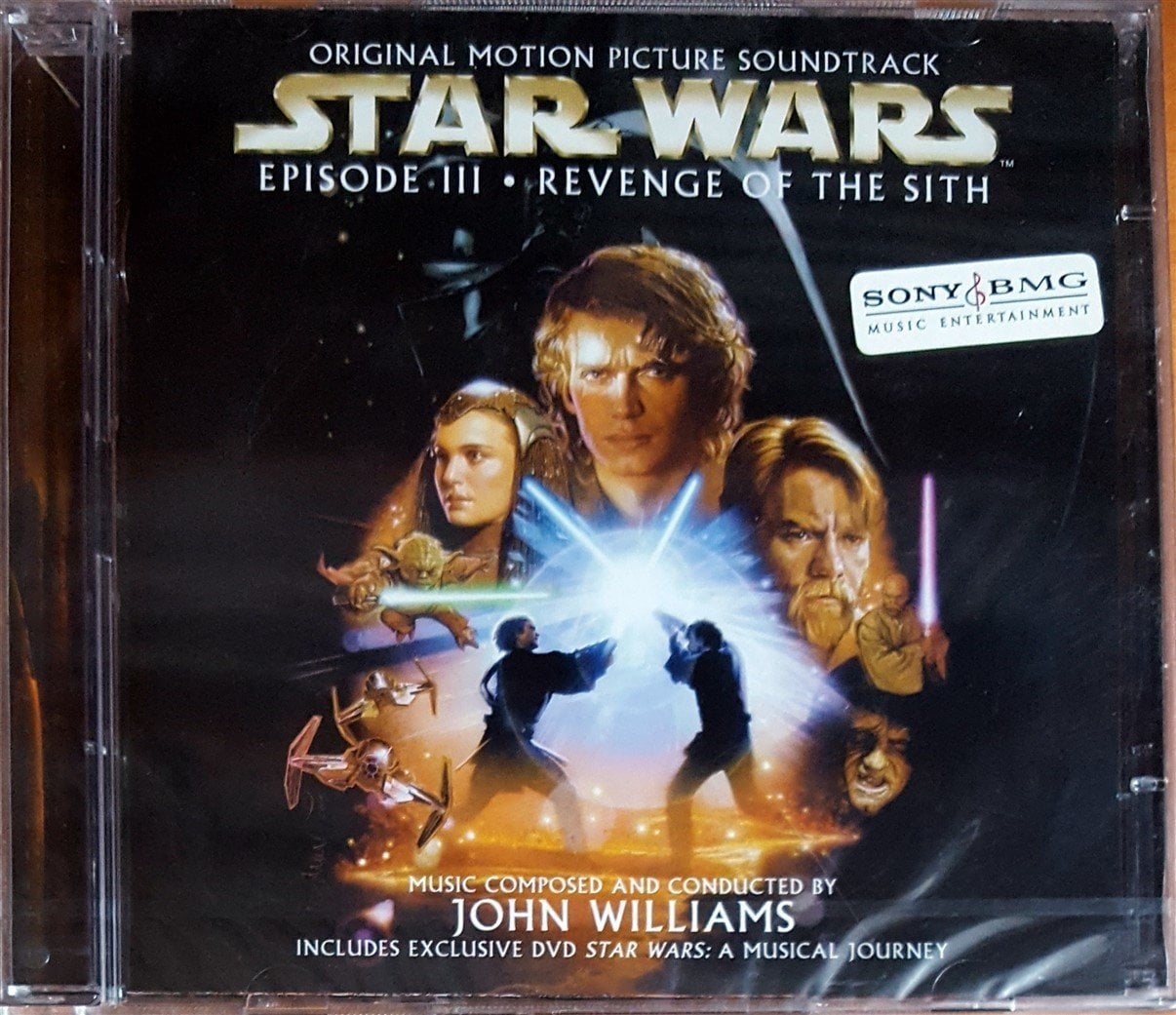 STAR WARS EPISODE III REVENGE OF THE SITH SOUNDTRACK / JOHN WILLIAMS (2005) CD SIFIR