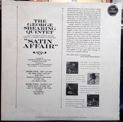 GEORGE SHEARING - SATIN AFFAIR - PLAK 2.EL
