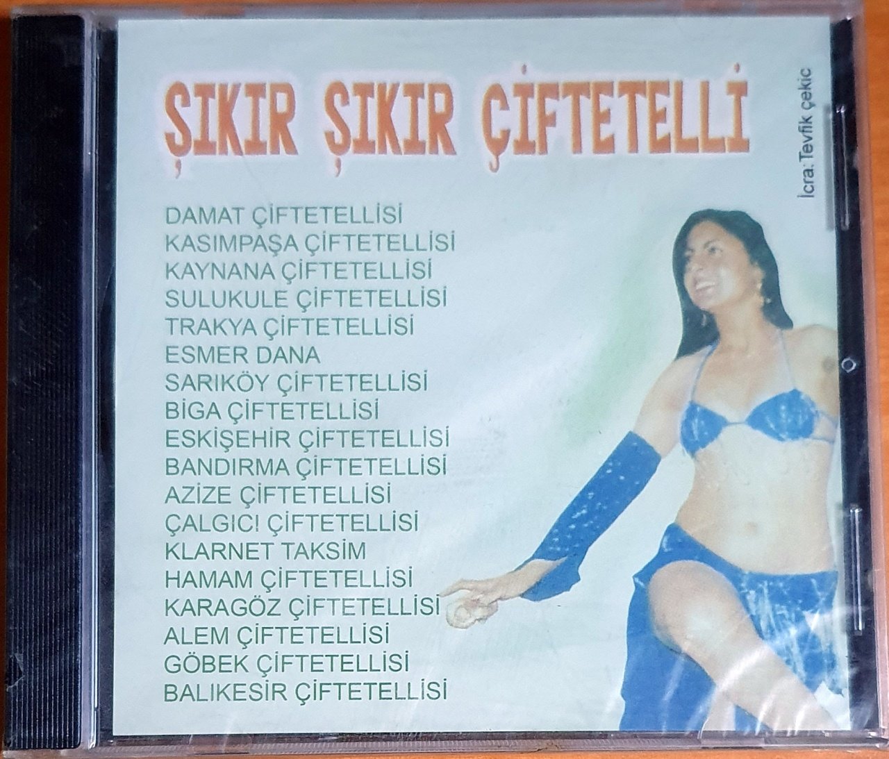 ŞIKIR ŞIKIR ÇİFTETELLİ - CD ARMA MÜZİK SIFIR