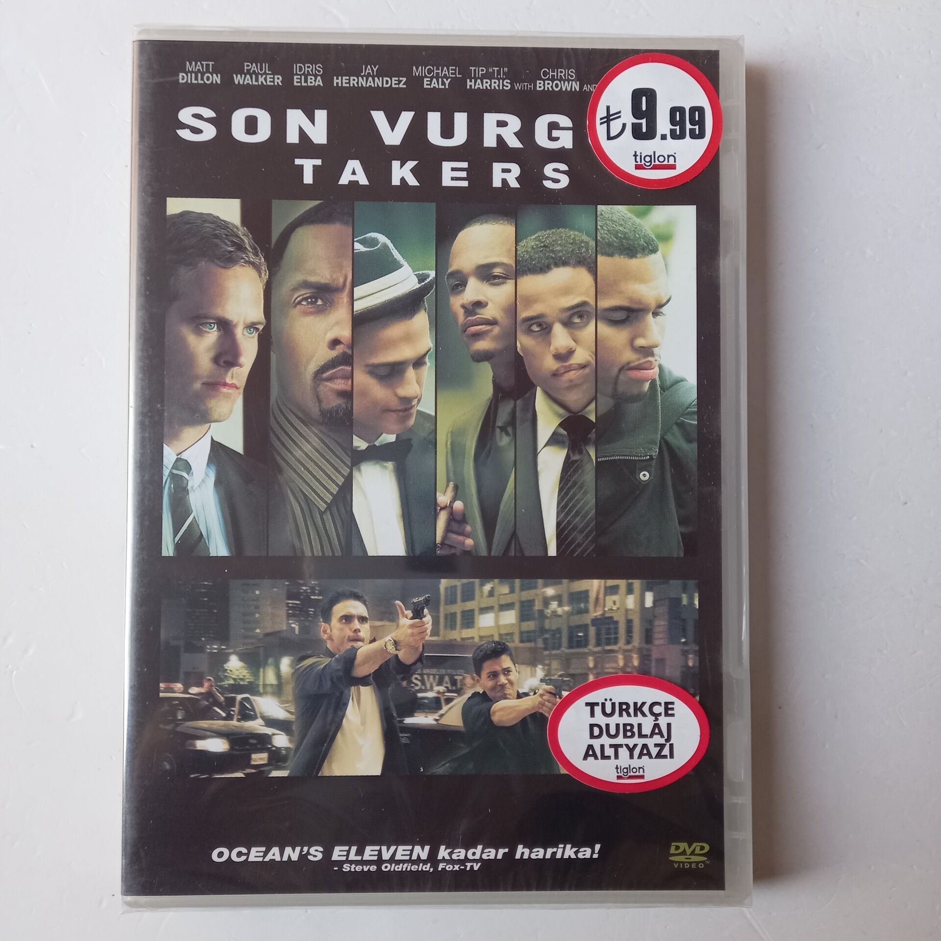 SON VURGUN - TAKERS - MATT DILLON - PAUL WALKER - DVD SIFIR
