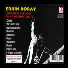 ERKİN KORAY - ÇÖPÇÜLER/CEYLAN DÜNDEN ESİNTİLER 2 - CD SIFIR