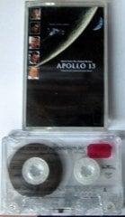 APOLLO 13 - SOUNDTRACK JAMES HORNER (1995) RAKS CASSETTE MADE IN TURKEY ''USED''