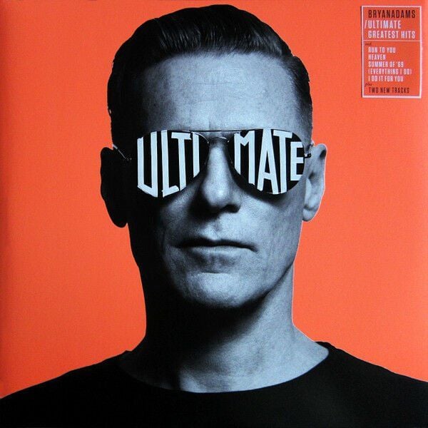 BRYAN ADAMS - ULTIMATE (2017) - 2LP COMPILATION 180GR SIFIR PLAK