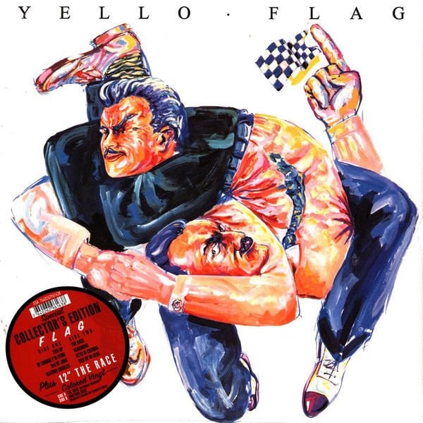 YELLO - FLAG + THE RACE (1988) - LP + 12'' RENKLİ MAXI SINGLE 2022 SIFIR PLAK