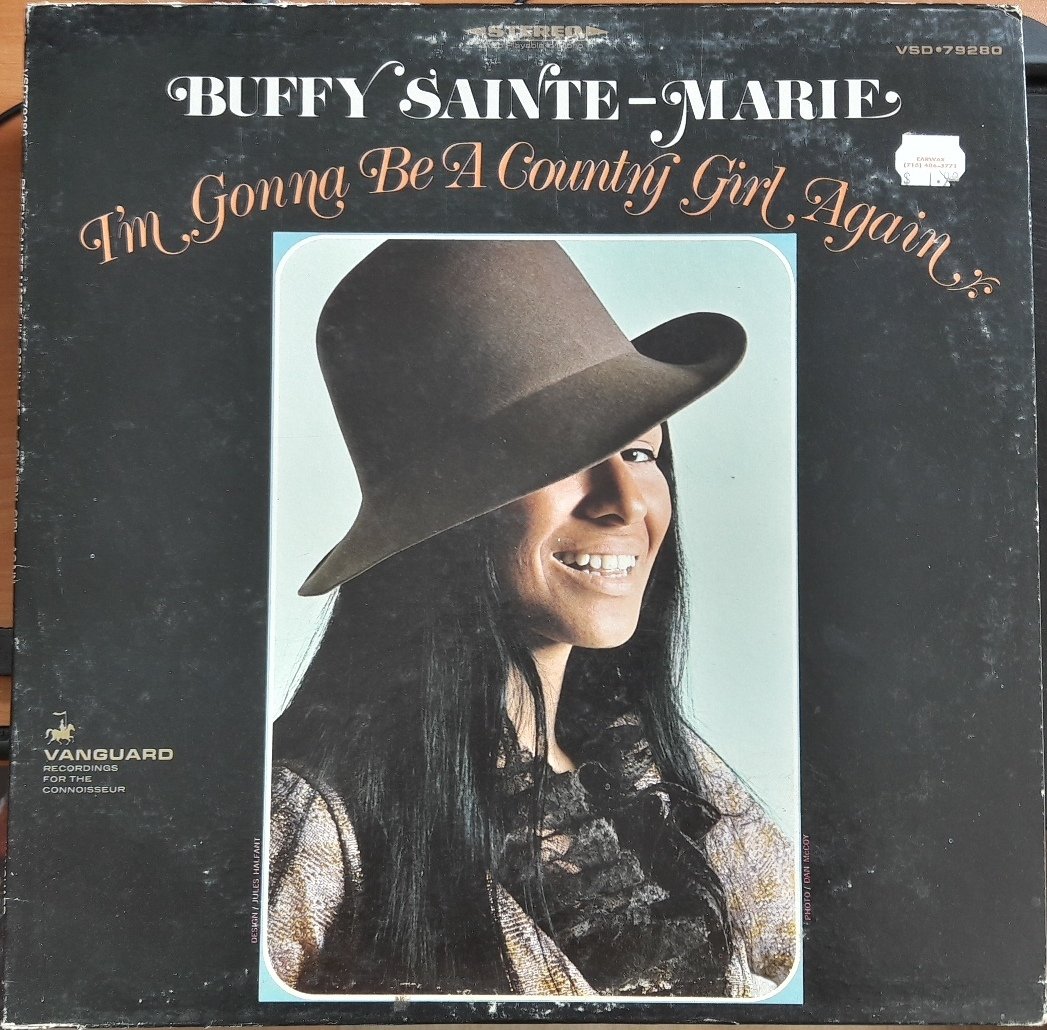 BUFFY SAINTE-MARIE - I'M GONNA BE A COUNTRY GIRL AGAIN (1968) - PLAK 2.EL