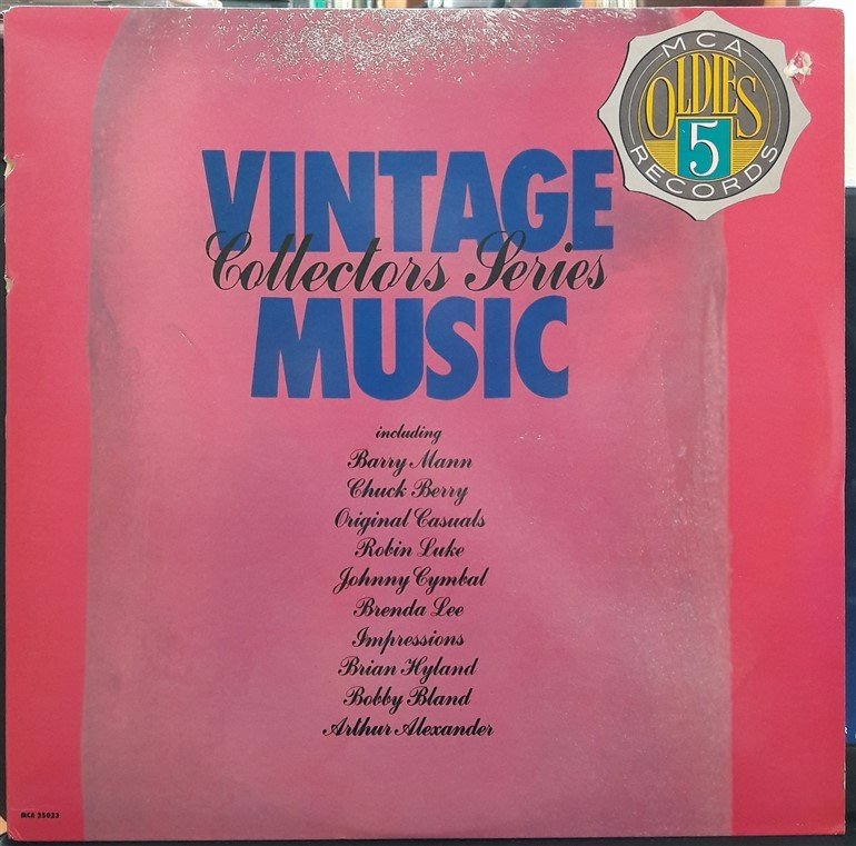 VINTAGE MUSIC VOLUME 5 - BARRY MANN, CHUCK BERRY, ROBIN LUKE, BRENDA LEE (1986) - PLAK 2.EL