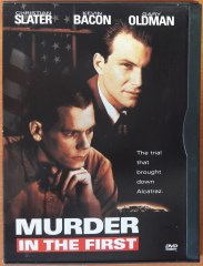 MURDER IN THE FIRST - CHRISTIAN SLATER - GARY OLDMAN - SNAPCASE DVD 2.EL 1. BÖLGE TR ALTYAZI YOKTUR