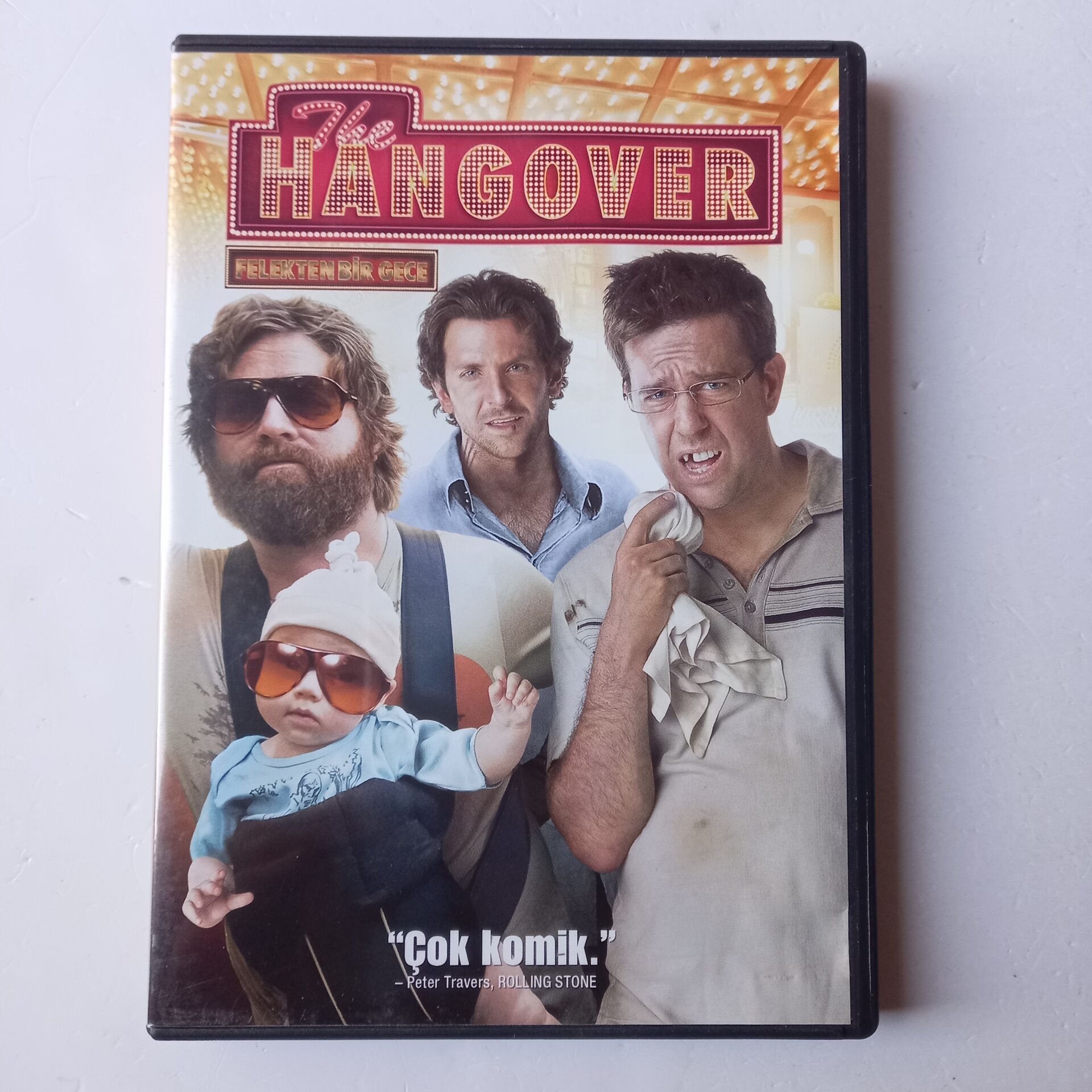 THE HANGOVER - FELEKTEN BİR GECE - BRADLEY COOPER - ED HELMS - ZACH GALIFIANAKIS - HEATHER GRAHAM - TODD PHILLIPS - DVD 2.EL