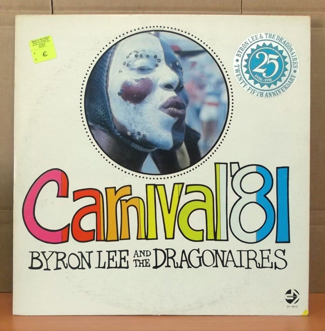 BYRON LEE THE DRAGONAIRES CARNIVAL 81 LP 2.EL