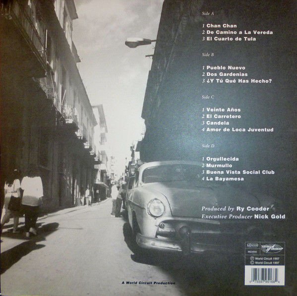 BUENA VISTA SOCIAL CLUB - BUENA VISTA SOCIAL CLUB (1997) - 2LP 180GR 2015 EDITION SIFIR PLAK