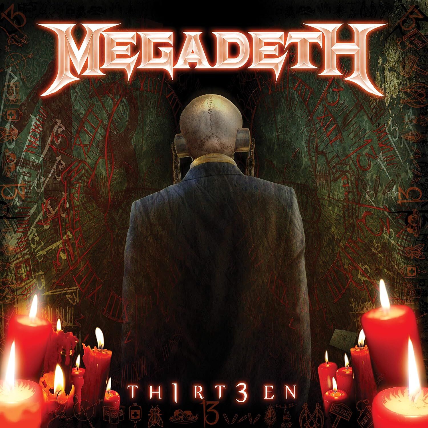 MEGADETH - TH1RT3EN / THIRTEEN / 13 (2011) - 2xLP 180GR 2019 EDITION SIFIR PLAK